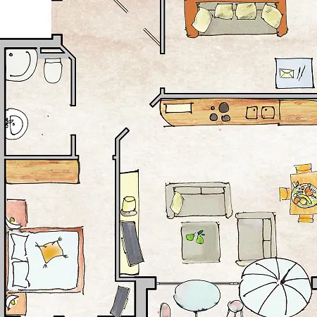 Dünenresidenz Königin Augusta - Apt. 15 *